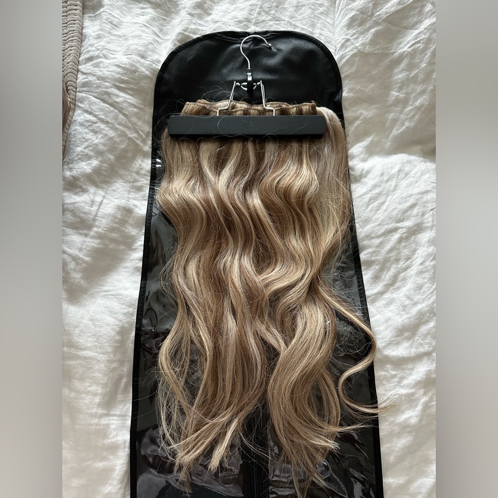 Beauty Works Honey Blonde Clip In Hair Extensions